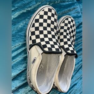 Checkered Vans